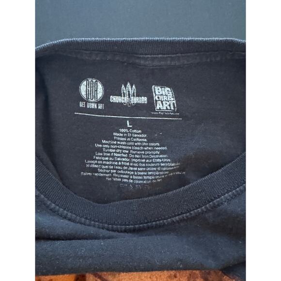 Church of Horror Mens Graphic Tee Shirt size Large - Picture 3 of 3